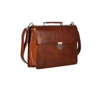 Leonhard Heyden Cambridge Cartella in pelle 40 cm Scomparto per computer portatile marrone