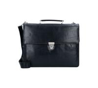 Leonhard Heyden Cambridge Cartella in pelle 40 cm Scomparto per computer portatile nero