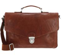 LEONHARD HEYDEN cartella Austin Briefcase 1 Compartment Cognac