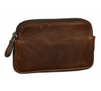 LEONHARD HEYDEN Roma Key Pouch Dark Brown