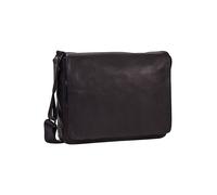 Leonhard Heyden Aia Messenger in pelle 31 cm schwarz (906751-8)
