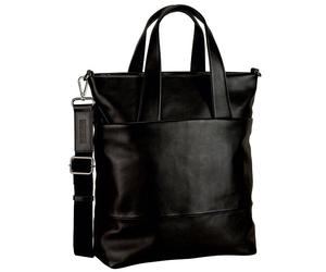 Leonhard Heyden Hamburg Borsetta Pelle 32 cm nero