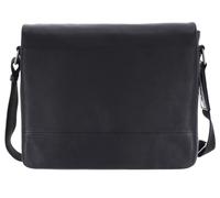 Leonhard Heyden Hamburg Messenger in pelle 32 cm Scomparto per laptop schwarz (907076-8)