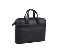 Leonhard Heyden Hamburg Cartella 38 cm con scomparto per laptop nero