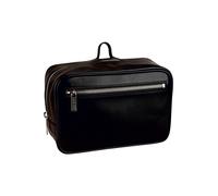 Leonhard Heyden Montreal Borsa da toilette Vera Pelle 25 cm nero