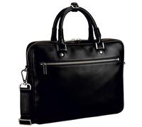 Leonhard Heyden Montreal Valigetta Pelle 38 cm nero