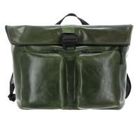 Leonhard Heyden Borsa messenger Porto Pelle 38 cm Verde scuro (907814-4)
