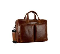 Leonhard Heyden Porto Valigetta Pelle 39 cm braun (907811-2)
