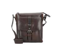 Leonhard Heyden Borsa a tracolla Roma in pelle 23 cm marrone