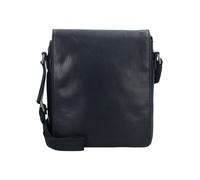 Leonhard Heyden Borsa a tracolla Roma in pelle 23 cm nero
