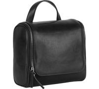 Leonhard Heyden Roma Borsa da toilette Pelle 26 cm nero