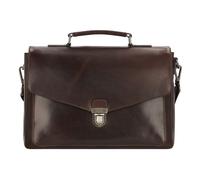 Leonhard Heyden Roma Briefcase Pelle 40 cm Scomparto per laptop marrone