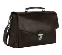 LEONHARD HEYDEN Briefbag 2 Compartments Black