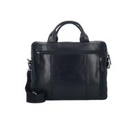 Leonhard Heyden Roma Cartella in pelle 37 cm Scomparto per computer portatile nero
