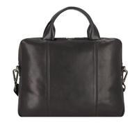 Leonhard Heyden Roma Briefcase Pelle 38 cm Scomparto per laptop nero