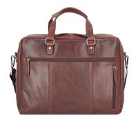 Leonhard Heyden Roma Cartella in pelle 41 cm Scomparto per computer portatile marrone