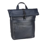 LEONHARD HEYDEN Zaino 'Den Haag' blu scuro / nero Uomo LEONHARD HEYDEN One Size