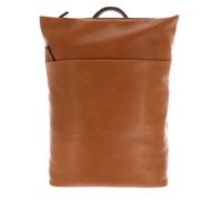 LEONHARD HEYDEN Hamburg Zipped Backpack Cognac