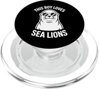 Leoni marini divertente leone marino PopSockets PopGrip per MagSafe