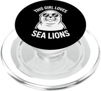 Leoni marini divertente leone marino PopSockets PopGrip per MagSafe