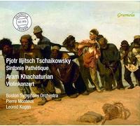 Leonid Kogan; Boston Symphony Orchestra; Pierre Monteux - Pjotr Iljitsch Tschaikowsky: Sinfonie Pathetique; Aram Khachaturian: Violinkonzert