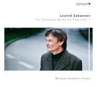 Leonid Sabaneev Leonid Sabaneev: The Complete Works for Piano - Volume 1 (CD)