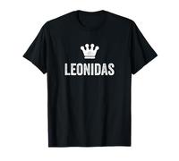 Leonida il Re / Corona e nome per gli uomini chiamati Leonidas Maglietta