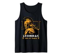 Leonida Re di Sparta Guerriero Spartano Epico Antica Grecia Canotta