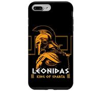 Leonida Re di Sparta Guerriero Spartano Epico Antica Grecia Custodia per iPhone 7 Plus/8 Plus
