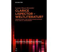 Leonie Meyer-Krentler Clarice Lispector - Weltliteratur? (Copertina rigida)