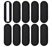 LEONTOOL 10 filtri per pale ventilatore da soffitto, filtri aria con carbone attivo, purificatori d'aria universali facili da installare per ventilatori a soffitto