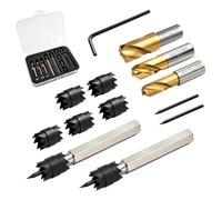 LEONTOOL 13 Pezzi Set Foratura Punti Saldatura Doppio Lato HSS