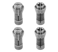 LEONTOOL 4 pezzi Die Grinder Pinza Rettificatrice Morsetto Morsetto Adattatore 1/4 "e 1/8" Arbors Shank, 2 Pack 3mm e 2 Pack 6mm Grinding Machine Clamp Incisione Mandrino Die Grinder Tool