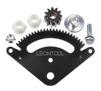 LEONTOOL Kit sterzo 25 denti con pignone e settore compatibile John Deere L105 L108 L110 L118 L120 L130 G110 Trattori - Sostituisce GX20052BLE