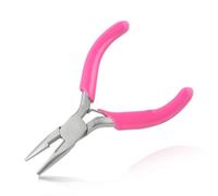 LEONTOOL Mini pinze a becco lungo da 7,6 cm per la creazione di gioielli con tagliafili Pinze a becco lungo ad ago ganasce lisce Pinze a becco piccolo a catena Pinze per la creazione di gioielli per