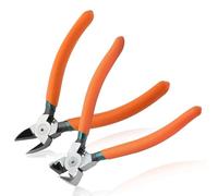 LEONTOOL Pinze diagonali per plastica tagliata a filo, tronchesi angolate a 45° e 90°, per artigianato, tagliafili laterali di precisione, per la creazione di gioielli, elettronica, modello, floreale