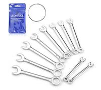 LEONTOOL Set di 10 mini chiavi miste metriche da 4 mm a 11 mm