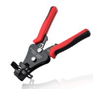 LEONTOOL Spelafili automatico 3 in 1 da 17,8 cm, strumenti di precisione per elettricisti per crimpatura di cavi, spelafili per cavi da 8-18 AWG, strumento di crimpatura per cavi da 10-22 AWG