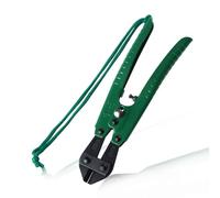LEONTOOL Tagliabulloni da 20,3 cm, piccolo tagliabulloni ad alta resistenza per serratura, piccolo e resistente, con bordo forgiato potente per recinzioni, catene, chiodi, viti, rivetti, piccoli