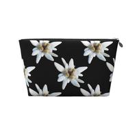Leontopodium Edelweiss, Borsa da toilette Borsa per trucco Borsa per cosmetici Borsa da toilette da viaggio portatile