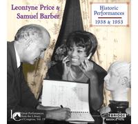 Leontyne Price Historic Performances 1938 and 1953 (CD) Album