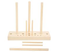 Leopacat Creatore di Fiocchi Nastro, Dimensioni Multiple in Legno Regolabili Bastoncini per Fare Regali Fiocchi Capelli Fiori Ghirlande Natale Vari Mestieri Decorazioni per Feste Forniture per Feste