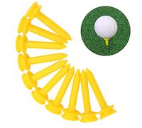 Leopacat Golf Tees, Plastica Pratica Tee Golf Controllo Professionale dell'Altezza per Allenamento di Golfisti Strumenti da Allenamento Accessori per Campo da Golf 100 Pezzi