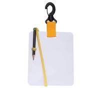 Leopacat Lavagna per Scrittura Subacquea, lavagnette per Immersione con Clip per Matita in Grafite e Piastra per Scrittura a Mano, taccuino sostituibile per Immersioni subacquee, Snorkeling