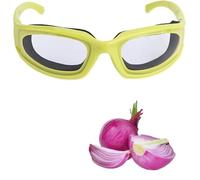 Leopacat Occhiali a Cipolla,Occhiali Protettivi per Tagliare Occhialini Cipolla Bicchiere per Antispruzzo Versatile Senza Lacrime Protezione per Donna Uomo Cucina Gadget Lungo14.2 cm
