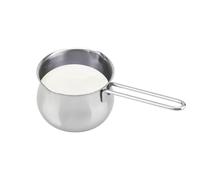 Leopacat Pentolino Latte Induzione,800 ml Antiaderente Pentola Latte Acciaio Inox con Misurino e Manico Doppio Beccuccio Pentola Piccola per Salsa Burro Formaggio Cioccolato Fondere Cucina 23*8,5 cm