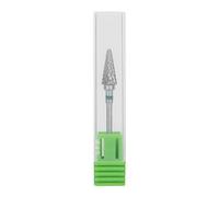 Leopacat Punte Fresa Unghie, Punta per Manicure Nail Drill Bit Manicure Punta Forma Conica in Acciaio al Tungsteno Lucidare la Testa per Manicure, Pedicure, Rimozione Gel Semipermanente con Scatola