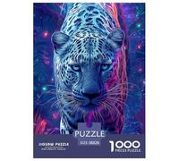 Leopard 1000 Pezzi Puzzle Gioco Di Famiglia Classico Animal Jigsaw Puzzles Sfida Colore Per Adulti E Bambini 38x26cm/1000pcs