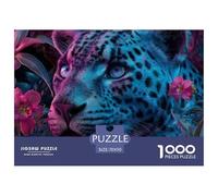 Leopard 1000 Pezzi Puzzle Gioco Educativo Creativo Animal Jigsaw Puzzles Gioco Di Sfida Unica Per Adulti E Bambini 70x50cm/1000pcs