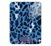 Leopard - Bilancia portatile per il conteggio delle calorie, alla moda, 5 kg/5 g, da cucina, con 4 unità per fare sapone e cuocere la perdita di peso (batterie non incluse)